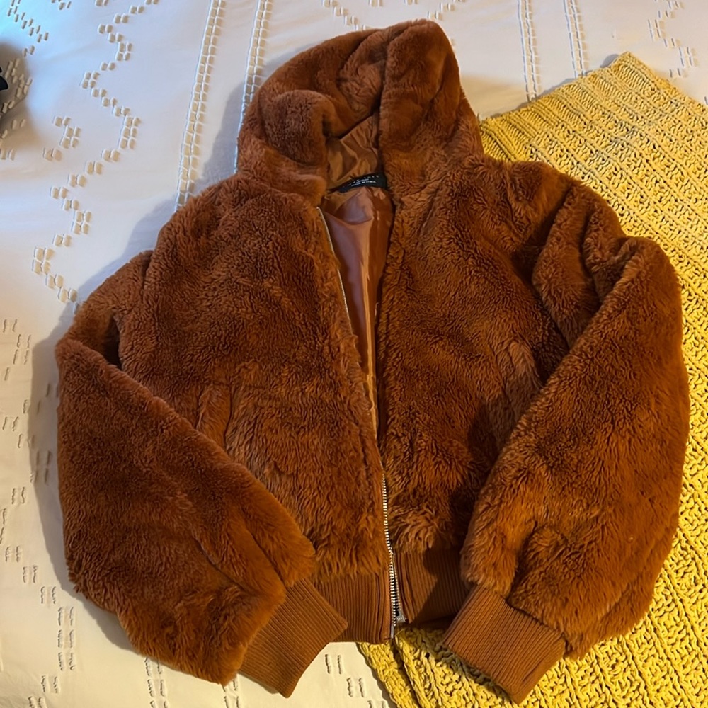 Fuzzy jacket :)
